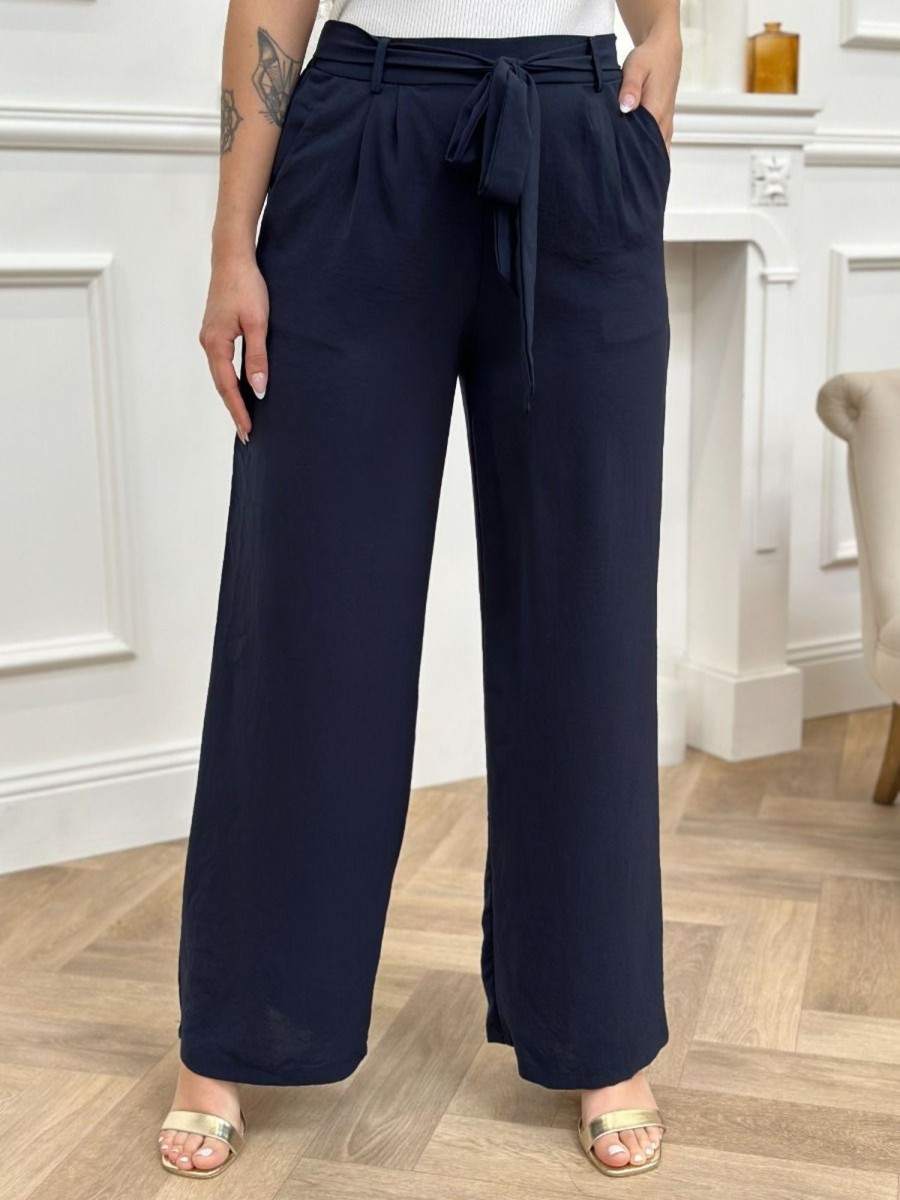 Pantalon Naima Marine | Juste Elles Pantalon Naima Marine