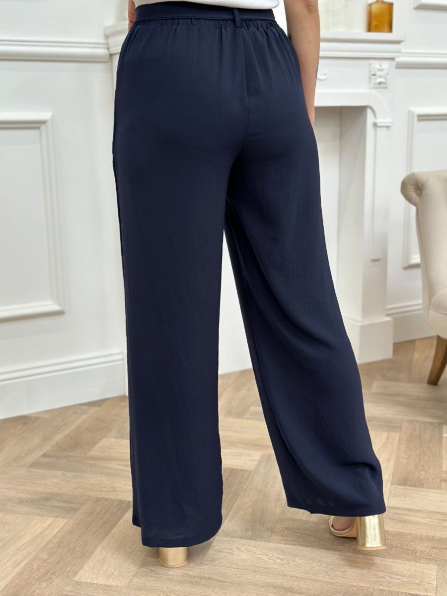 Pantalon Naima Marine | Juste Elles Pantalon Naima Marine