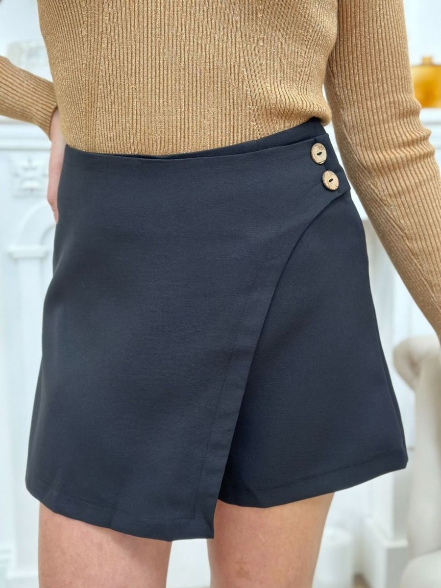 Short Talina Noir | Juste Elles Short Talina Noir