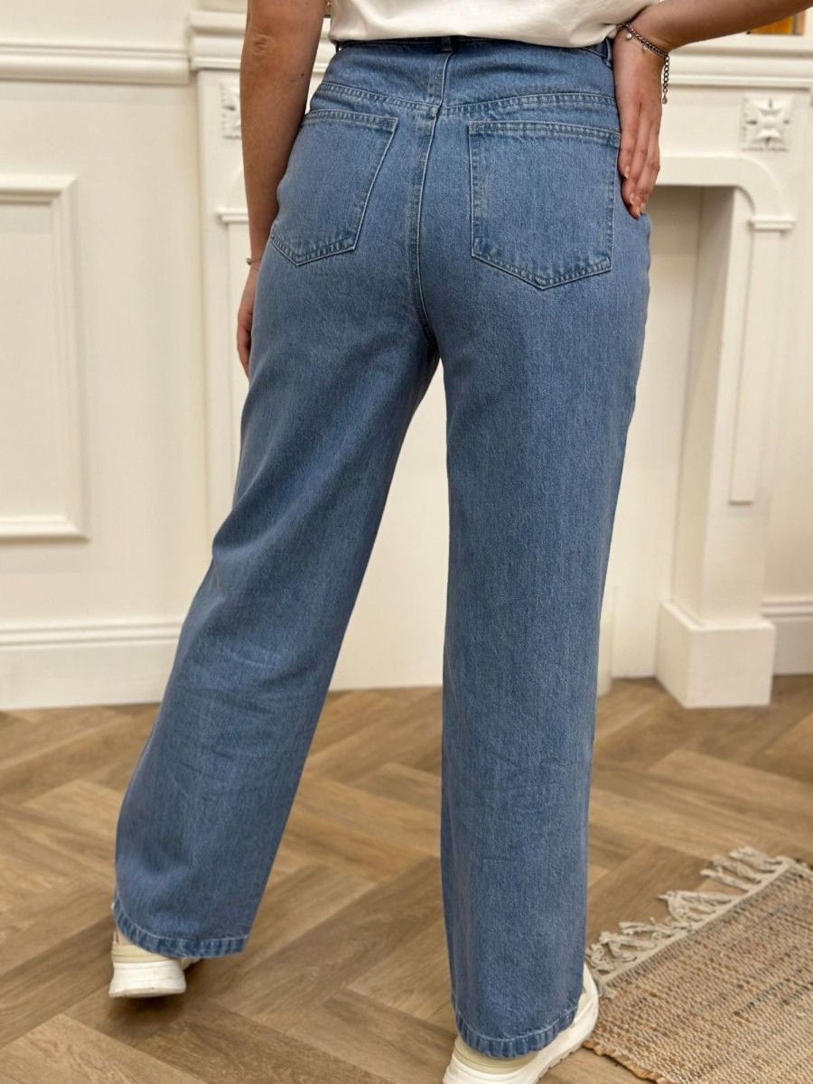 Jeans Léana Bleu Clair | Juste Elles Jeans Leana Bleu Clair