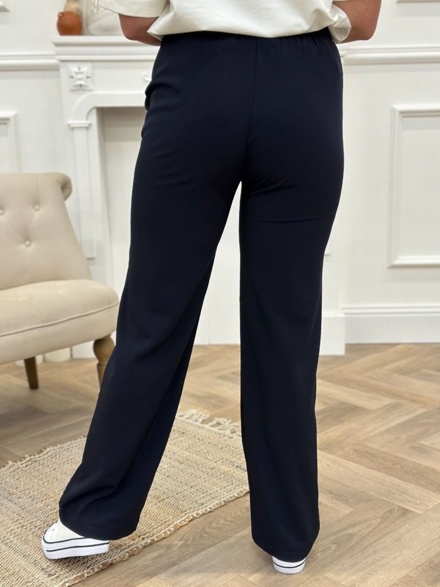 Pantalon Naomi Marine | Juste Elles Pantalon Naomi Marine