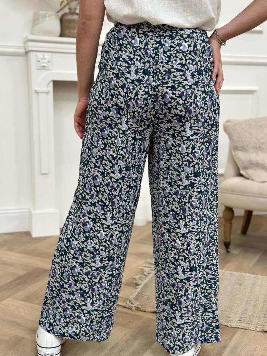 Pantalon Talia Vert | Juste Elles Pantalon Talia Vert