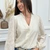 Blouse Dyhia Beige | Juste Elles Blouse Dyhia Beige