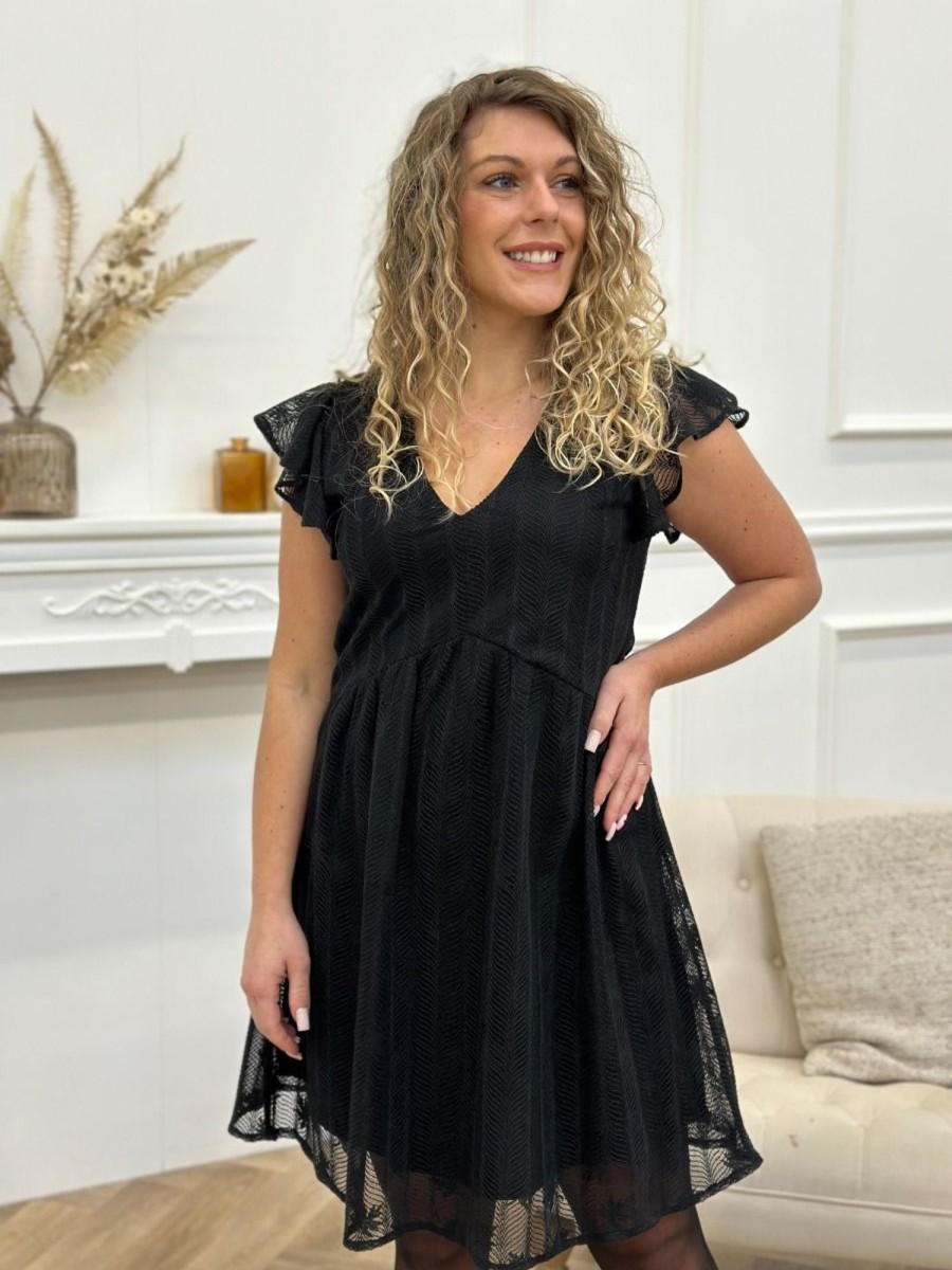 Robe Kalliope Noir | Juste Elles Robe Kalliope Noir
