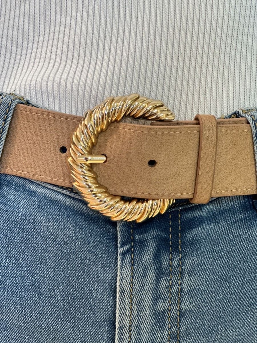Ceinture Zephyrine Camel | Juste Elles Ceinture Zephyrine Camel