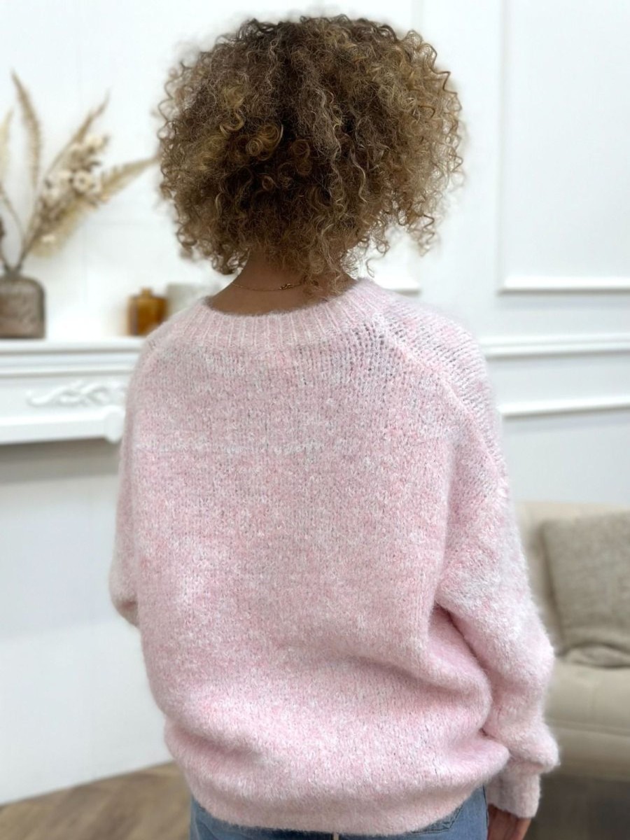 Pull Rowan Rose clair | Juste Elles Pull Rowan Rose Clair