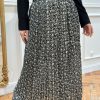 Jupe Emmy Noir | Juste Elles Jupe Emmy Noir
