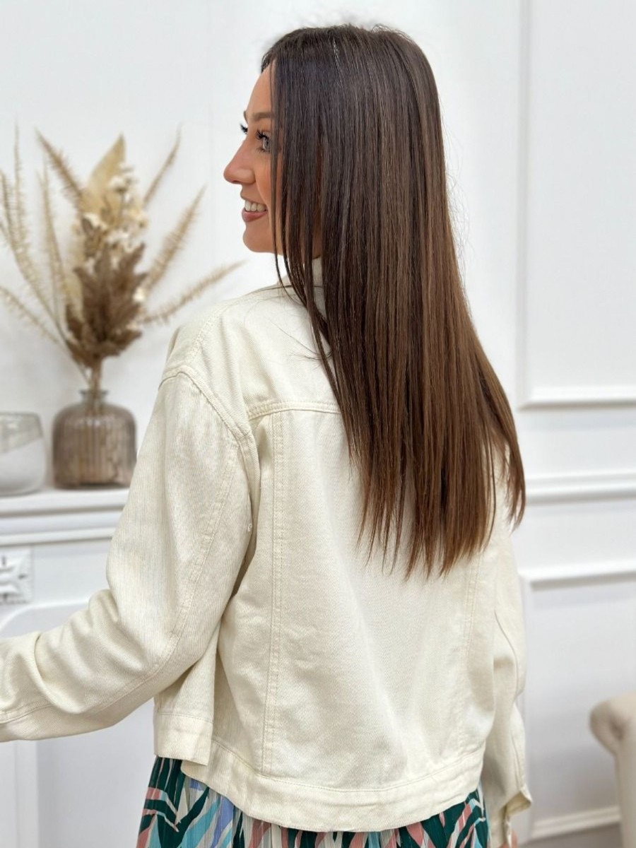 Veste Victoire Ecru | Juste Elles Veste Victoire Ecru