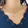 Collier Athénaïs Doré | Juste Elles Collier Athenais Dore