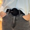 Ceinture Kalista Noir | Juste Elles Ceinture Kalista Noir