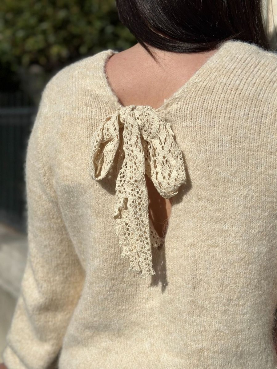 Pull Esme Beige | Juste Elles Pull Esme Beige