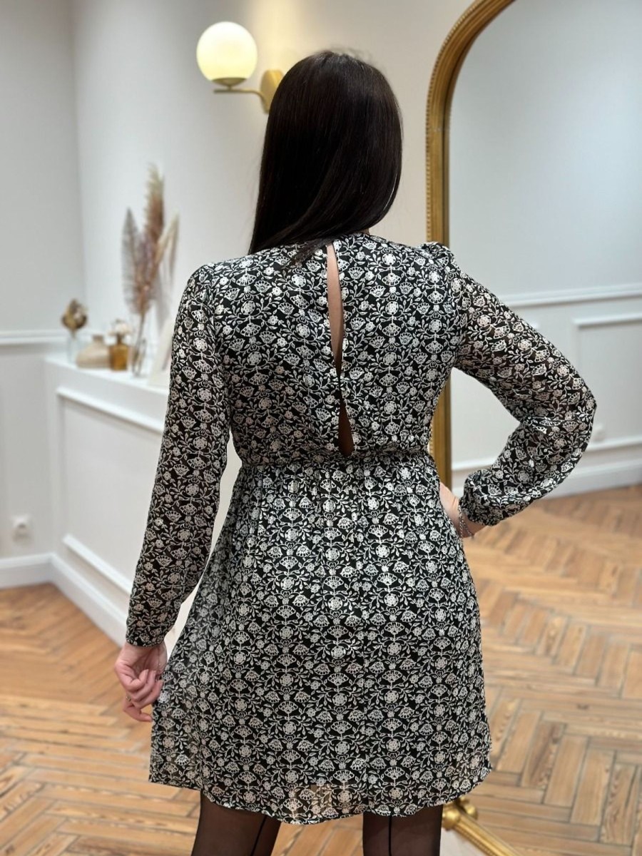 Robe Léanne Noir | Juste Elles Robe Leanne Noir