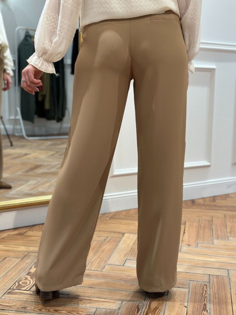 Pantalon Ariella Camel | Juste Elles Pantalon Ariella Camel