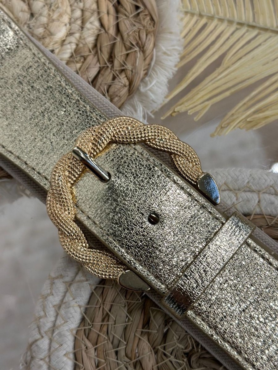 Ceinture Jacob Or | Juste Elles Ceinture Jacob Or
