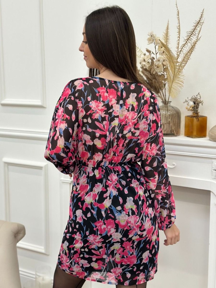 Robe Philippine Noir | Juste Elles Robe Philippine Noir